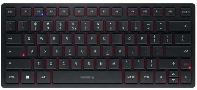 Klaviatūra Cherry KW 9200 MINI Wireless EU-LAYOUT (JK-9250EU-2)
