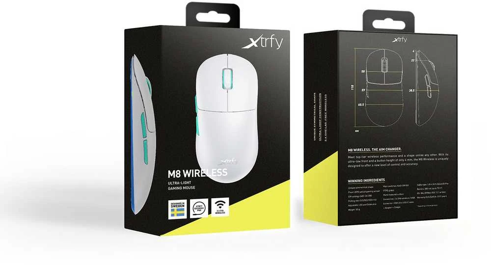 Cherry Pelė žaidimams Xtrfy M8 GAMO-1090