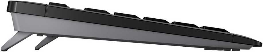 Klaviatūra CHERRY STREAM DESKTOP COMFORT - UK Juodas