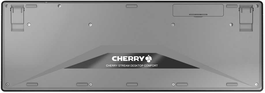 Klaviatūra CHERRY STREAM DESKTOP COMFORT - UK Juodas