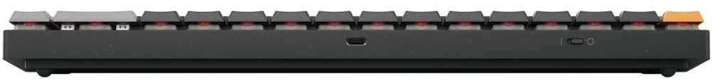 CHR CHERRY MX-LP 2.1 Compact Belaidė klaviatūra Žaidimams RD belaidis ryšys + „Bluetooth“ QWERTZ Vokiečių Juoda