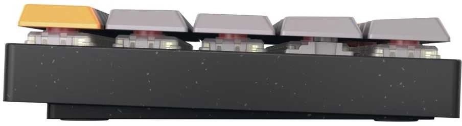 CHR CHERRY MX-LP 2.1 Compact Belaidė klaviatūra Žaidimams RD belaidis ryšys + „Bluetooth“ QWERTZ Vokiečių Juoda