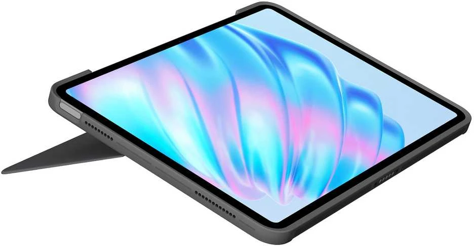 Klaviatūra ir pelė Kit Logitech Combo Touch for iPad Air 11-inch (M2) - Italian QWERTY išdėstymas - Pilkas