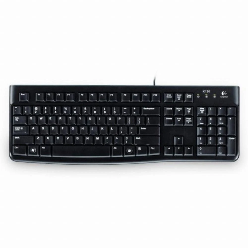 Logitech klaviatūra K120 su laidu, DE/AT išdėstymas