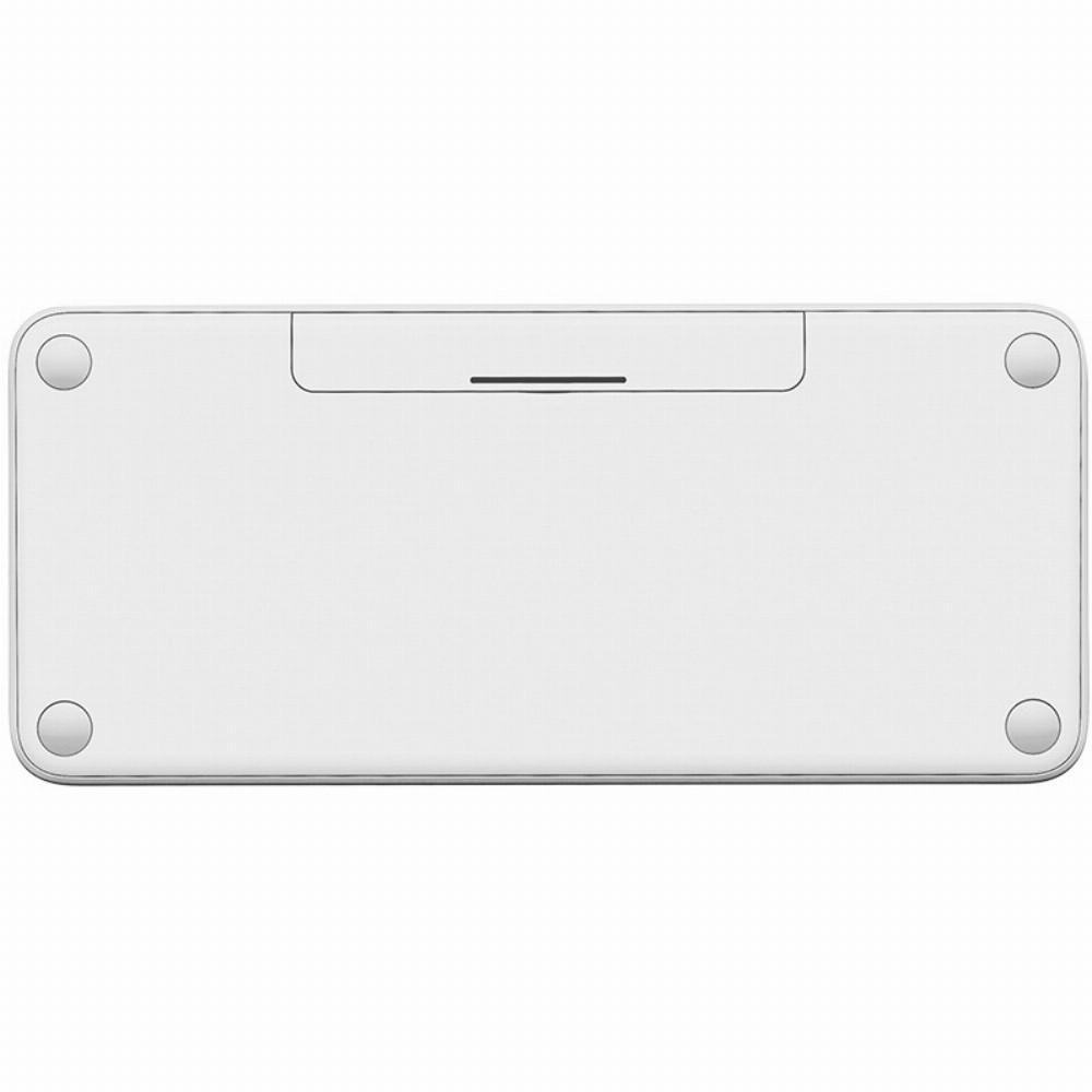 Belaidė Multi-Device Bluetooth Klaviatūra Logitech K380, DE išdėstymas, Balta