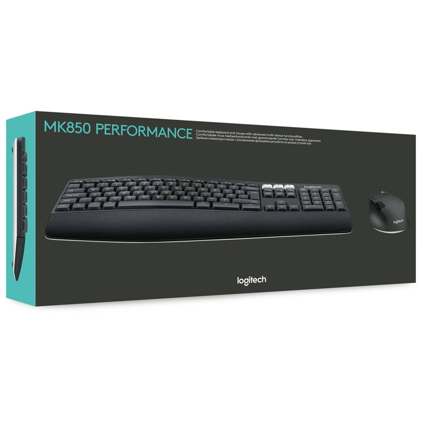 Belaidė klaviatūra ir pele Logitech MK850 Performance, Išdėstymas: Vokiečių (Qwerty): 920-008221