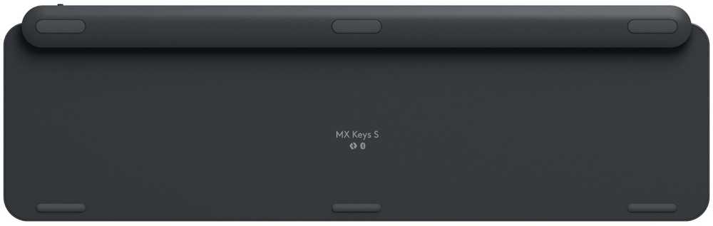 Logitech MX KEYS S ADVANCED WIRELESS - ILLUMINATED Klaviatūra GRAPHITE