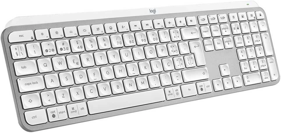 Klaviatūra Logitech MX KEYS S - PALE Pilkas PTG - BT - - N/A - MEDITER-412