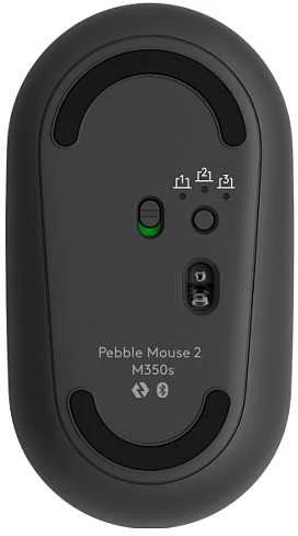 Klaviatūra ir pelė Logitech Pebble 2 Combo for Mac, grafito spalvos