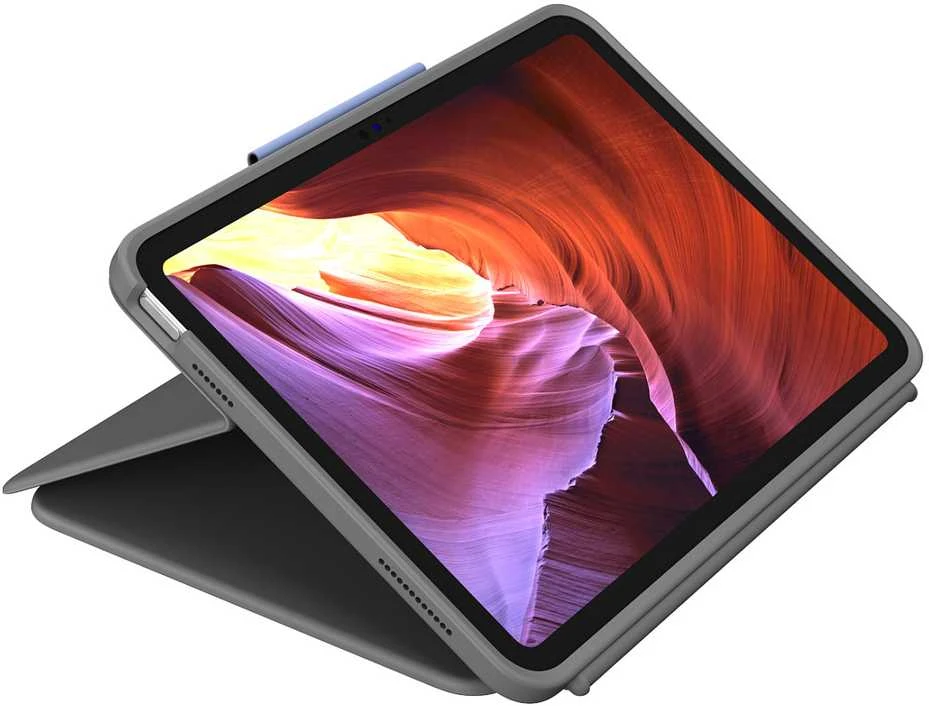 „Logitech“ planšetinis kompiuteris „Logitech Rugged Folio Graphite Smart Connector QWERTZ Swiss“