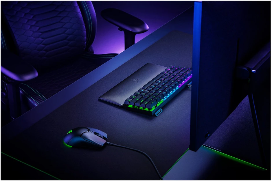 Riešo atrama Razer Ergonomic, Juodos spalvos