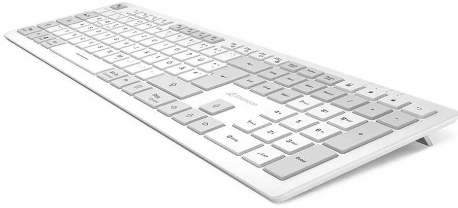 Klaviatūra Sharkoon OfficePal K30W DE išdėstymas Rubberdome wei