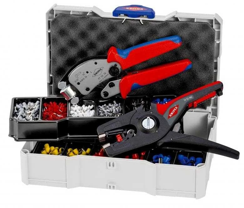 KNIPEX užspaudimų asortimentai 1252195 + 975318