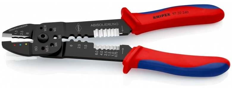 Antgalių užspaudimo replės KNIPEX 9732240