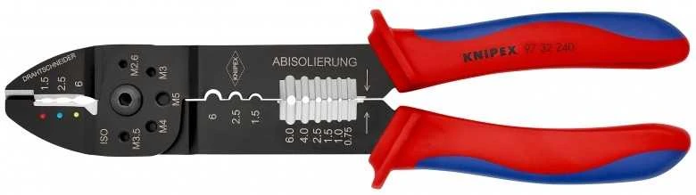 Antgalių užspaudimo replės KNIPEX 9732240
