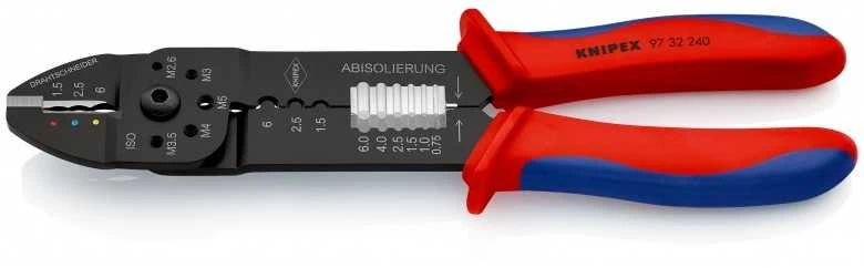 Antgalių užspaudimo replės KNIPEX 9732240