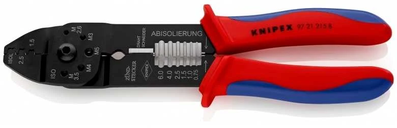 Antgalių presavimo replės KNIPEX 9721215B