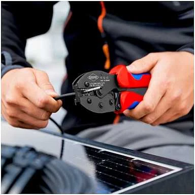 Antgalių užspaudimo replės KNIPEX PreciForce® 975242