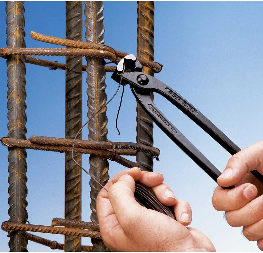 KNIPEX betonuotojų žnyplė (fiksuotojo žnyplė)