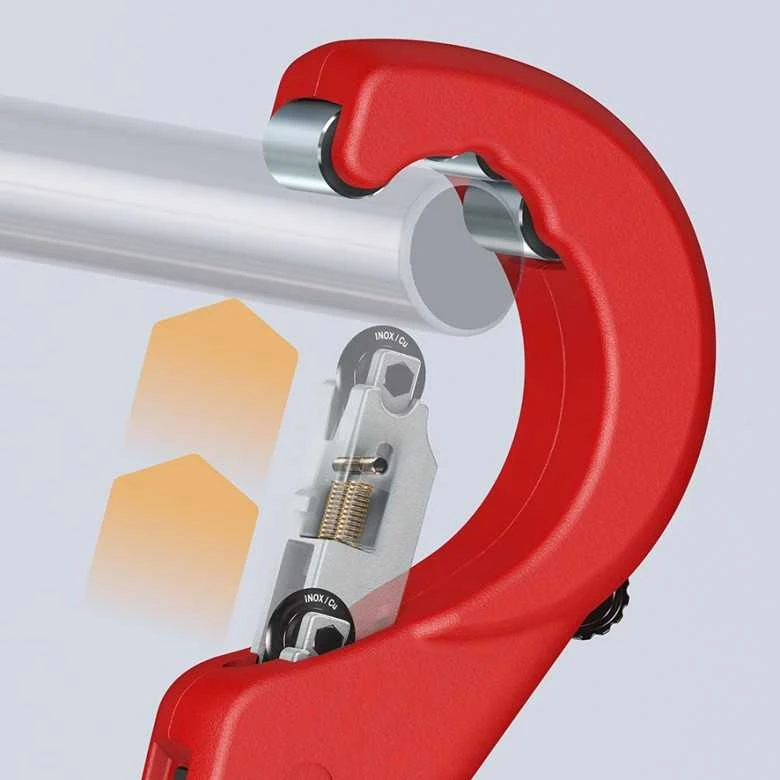 Vamzdžių pjaustyklė KNIPEX TubiX XL Inox 6-76mm