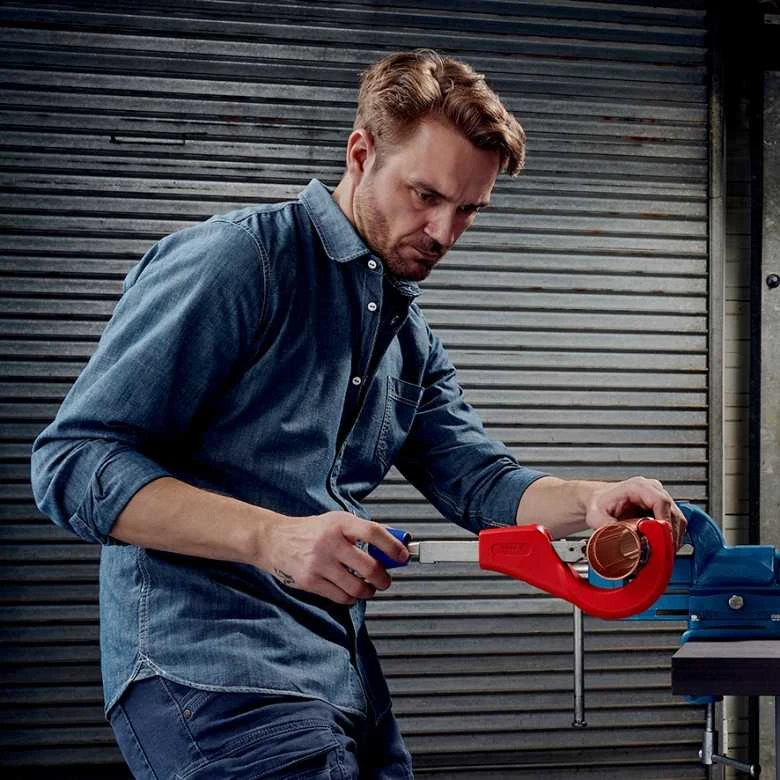 Vamzdžių pjaustyklė KNIPEX TubiX XL Inox 6-76mm