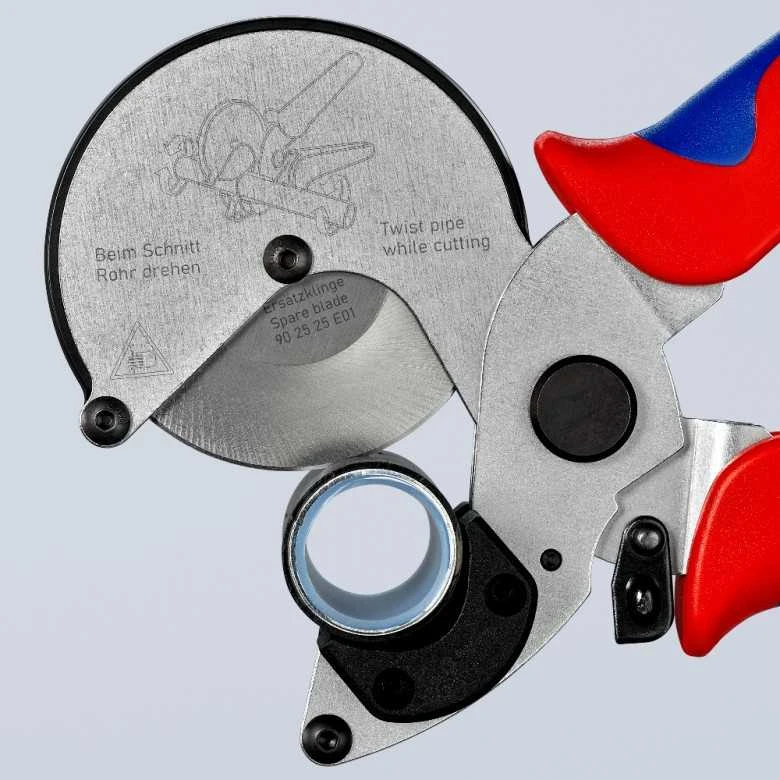 Plastikinių vamzdžių kirpimo replės KNIPEX 9025