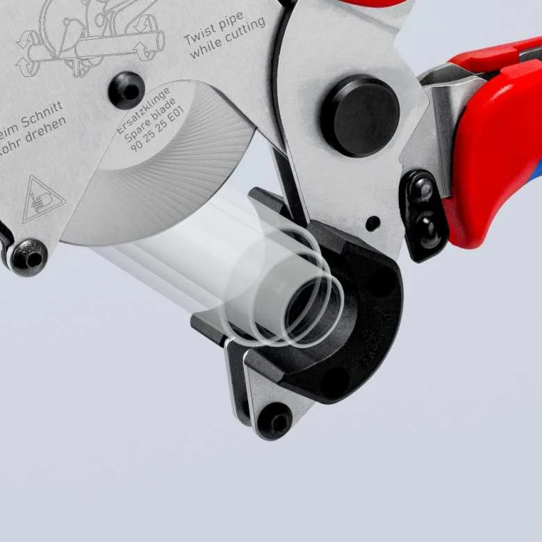 Plastikinių vamzdžių kirpimo replės KNIPEX 9025