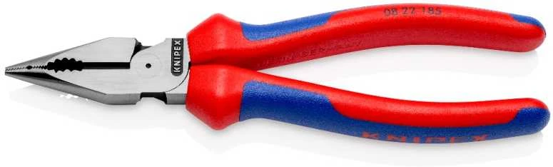 Kombinuotos replės siauroms žiaunomis KNIPEX 0822185