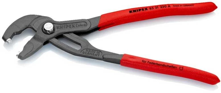 Spyruoklinių sąvaržų suspaudimo replės 250 mm, Knipex