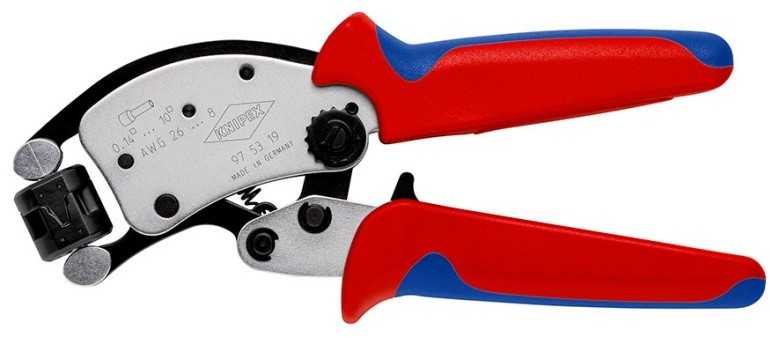 KNIPEX Twistor T Savaime besireguliuojančios užspaudimo replės antgaliams