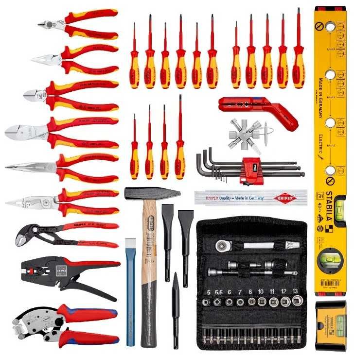 KNIPEX įrankių dėklas BIG Basic Move Elektro+