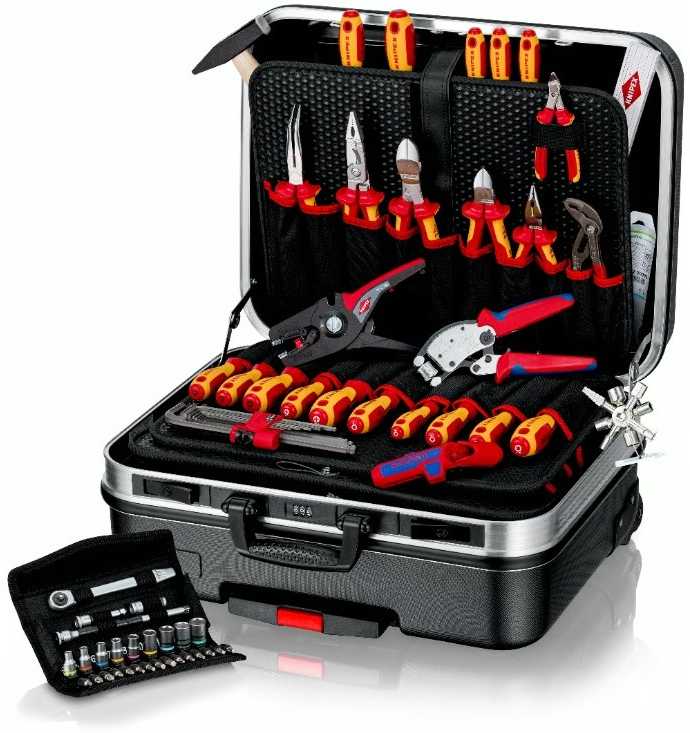 KNIPEX įrankių dėklas BIG Basic Move Elektro+