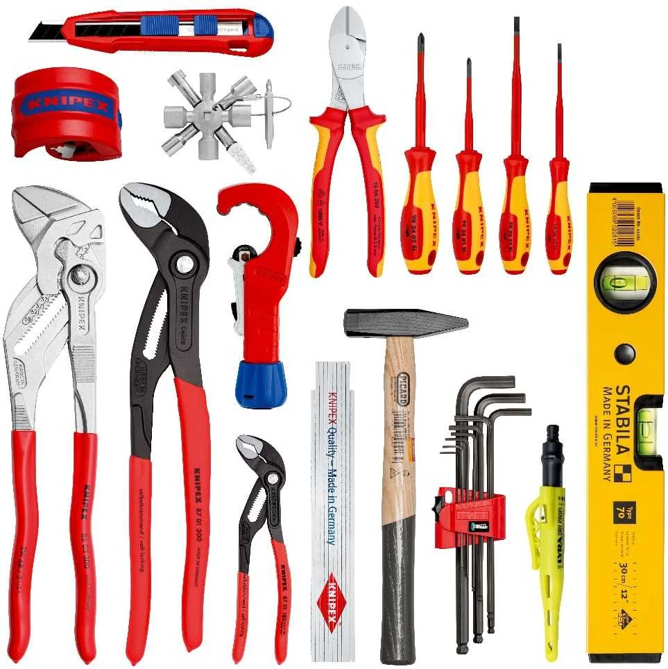 Knipex Knipex įrankių kuprinės modulis X18 sanitarinis