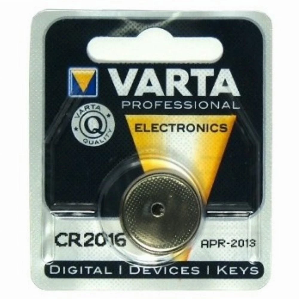 Varta CR2016 3V ličio baterija 1 vnt