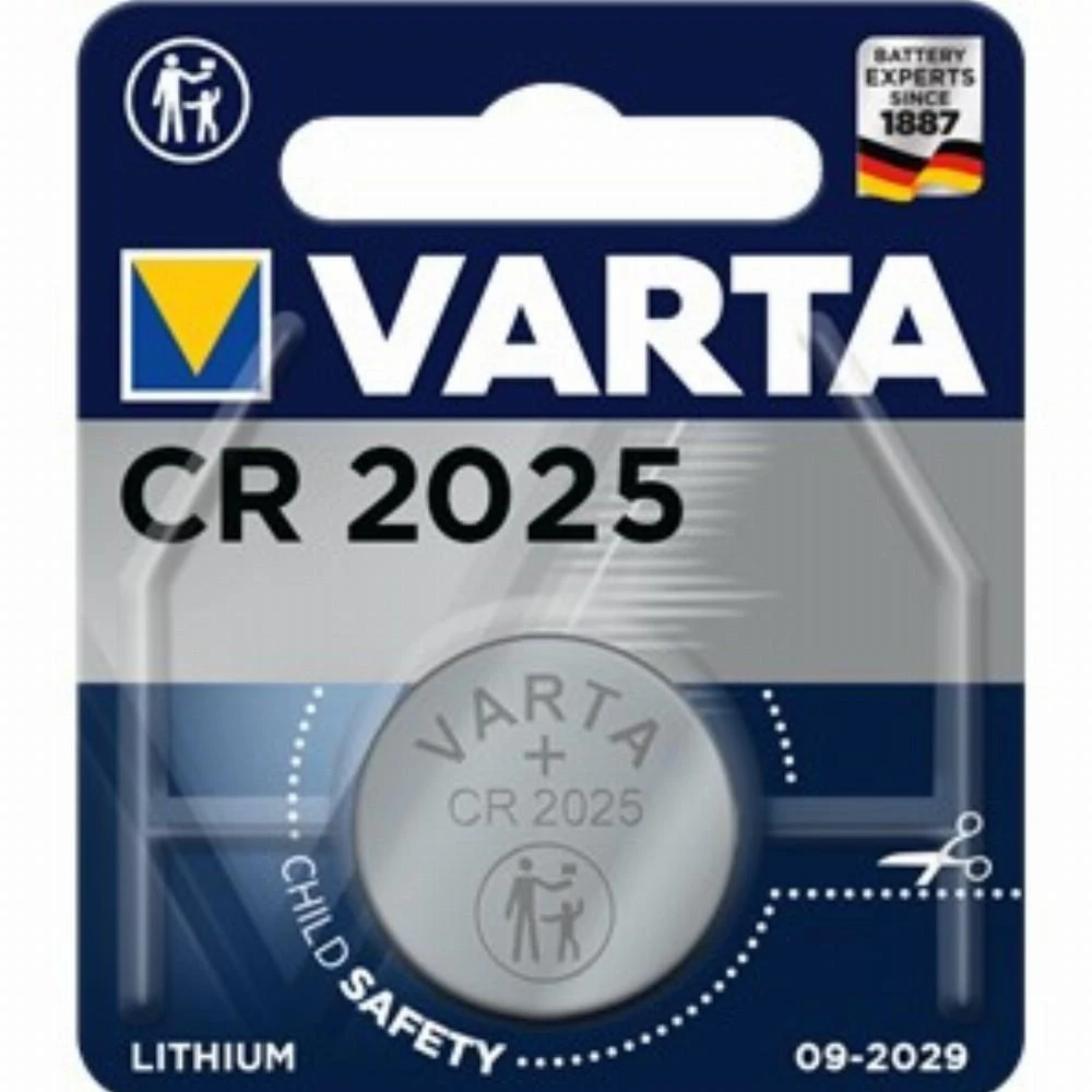 Varta Electronics CR2025 3V 165mAh elementas 6025, 1 vnt.