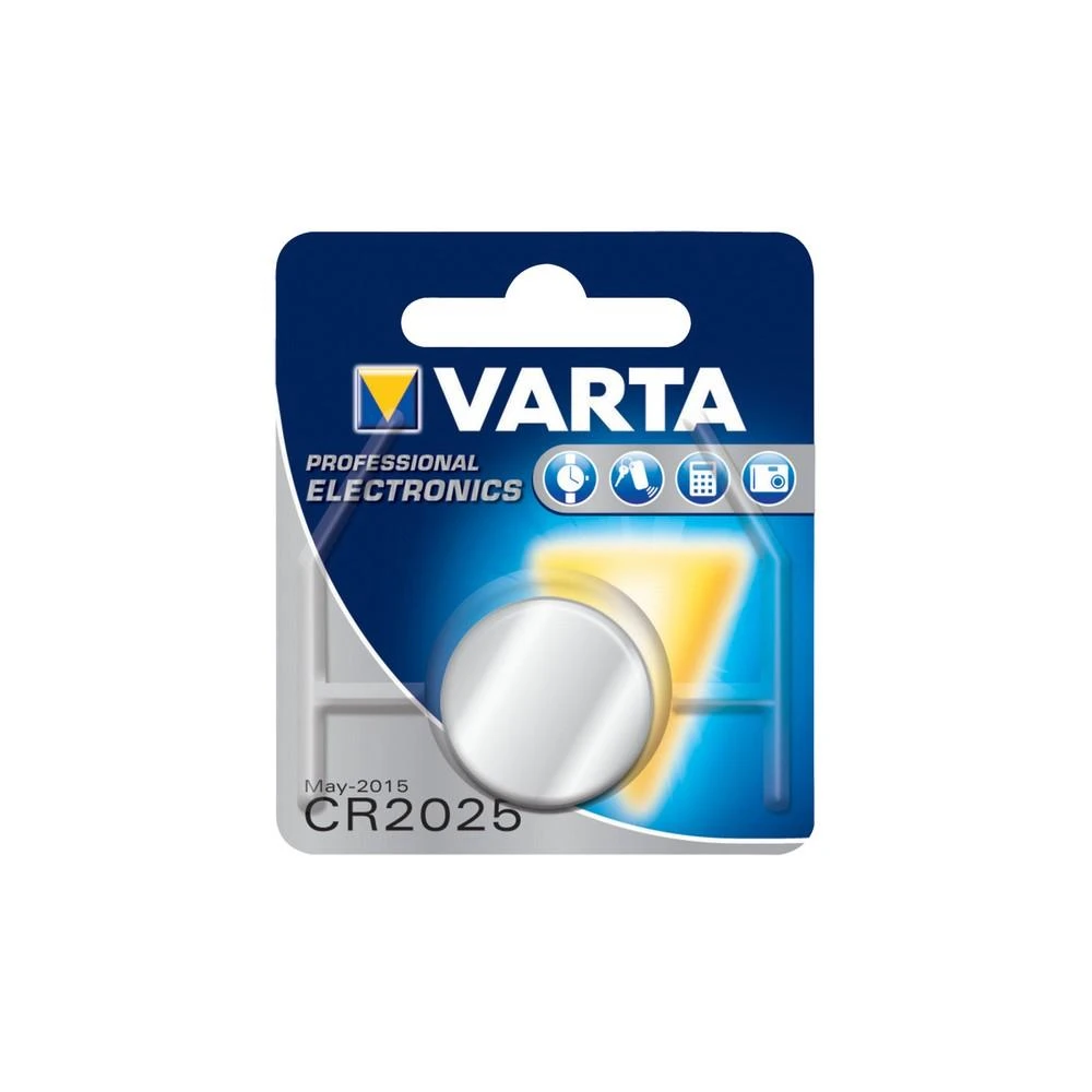 Varta Electronics CR2025 3V 165mAh elementas 6025, 1 vnt.