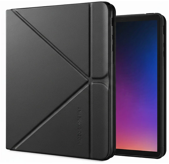 Dėklas E-skaityklei Kobo Libra Colour SleepCover Case, Juodos spalvos