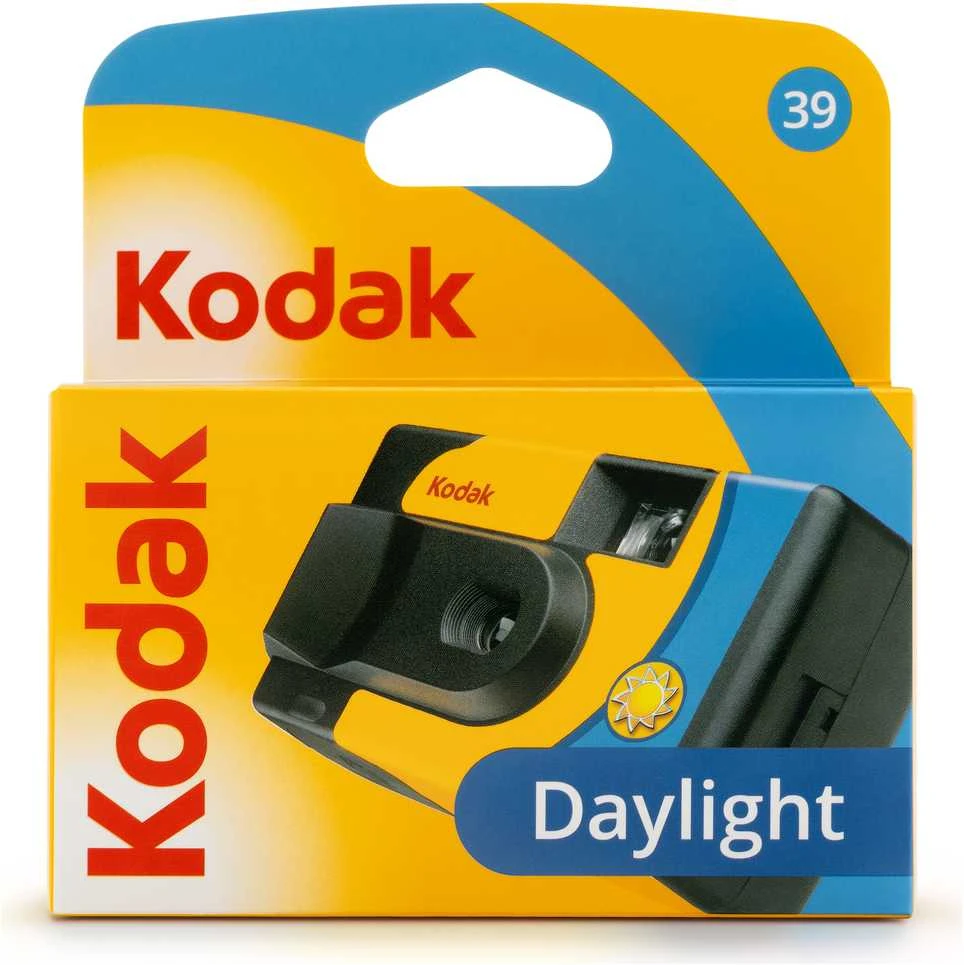 KODAK DAYLIGHT VIENO NAUDOJIMO KAMEROS 39 EXP