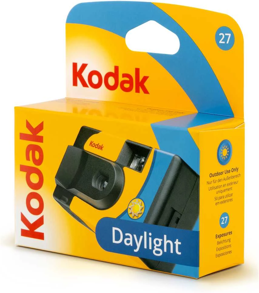 KODAK DAYLIGHT VIENO NAUDOJIMO KAMEROS 39 EXP