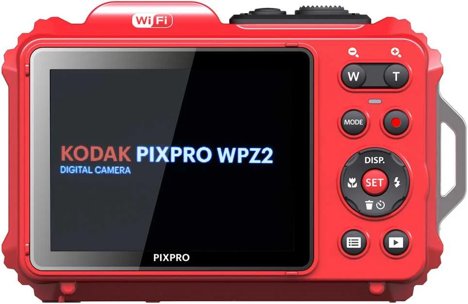 Kodak WPZ2 waterproof raudona