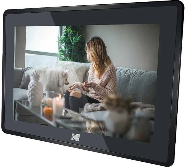 Nuotraukų rėmelis Kodak LED HD 10" WiFi 16GB RCF-106H Juodas