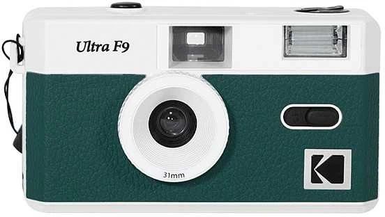 KODAK ULTRA F9 REUSABLE CAMERA DARK NIGHT Žalias
