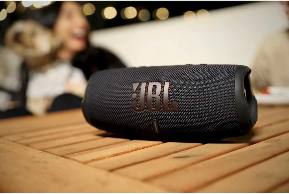 JBL Charge 5 nešiojama kolonėlė, Mėlyna