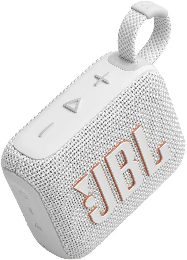 Nešiojama kolonėlė JBL Go 4, Baltos spalvos