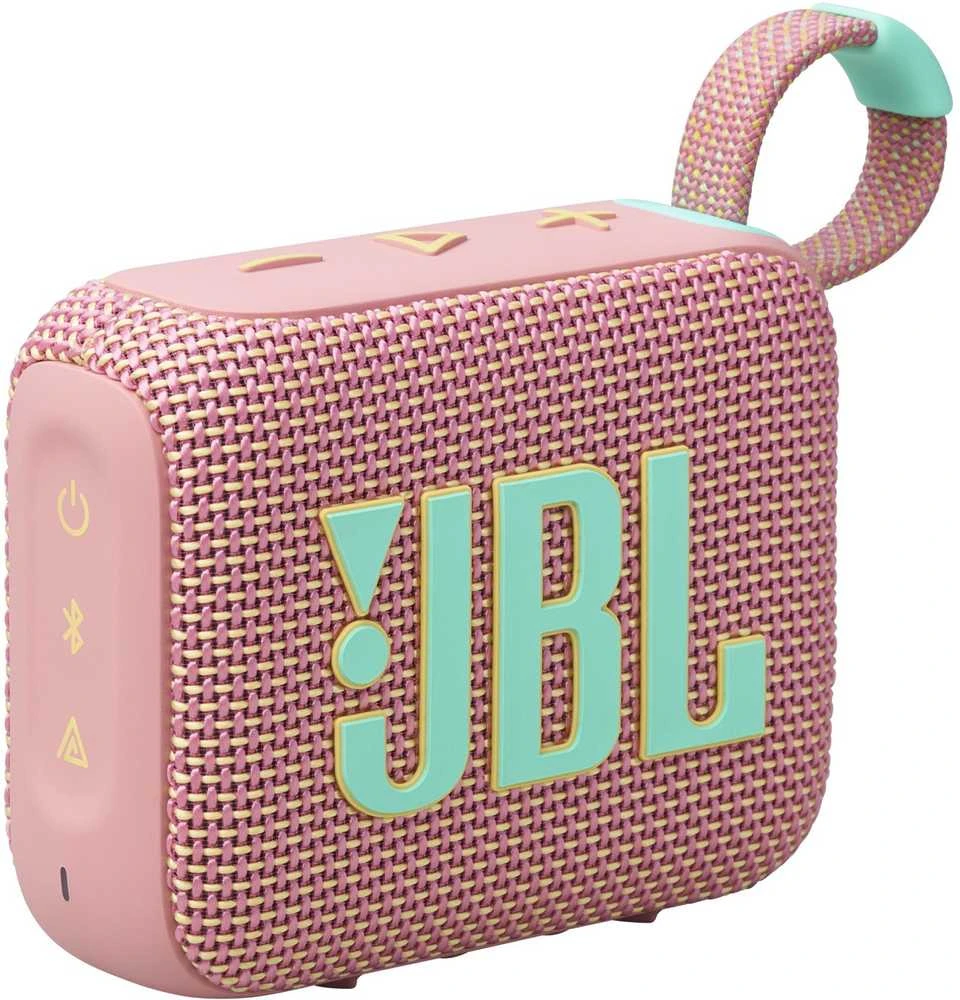 Nešiojama kolonėlė JBL Go 4, Rožinės spalvos