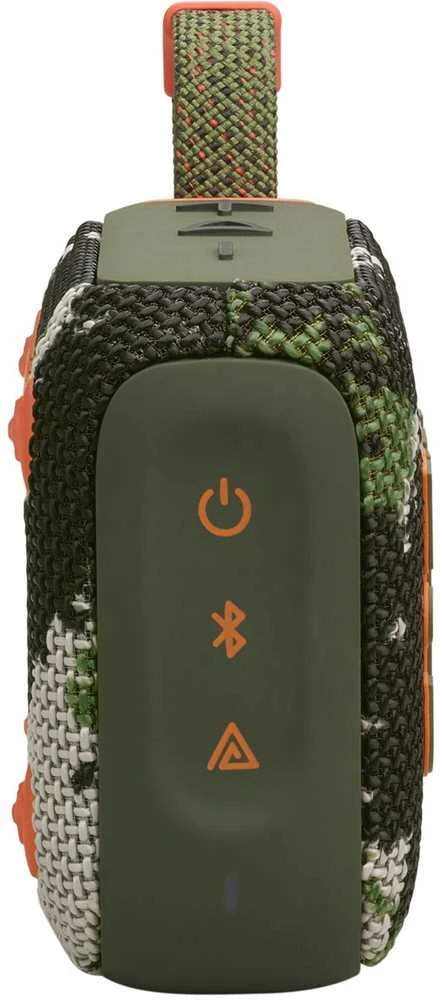 Nešiojama kolonėlė JBL Go 4,  Žalios spalvos su kamufliažo raštais