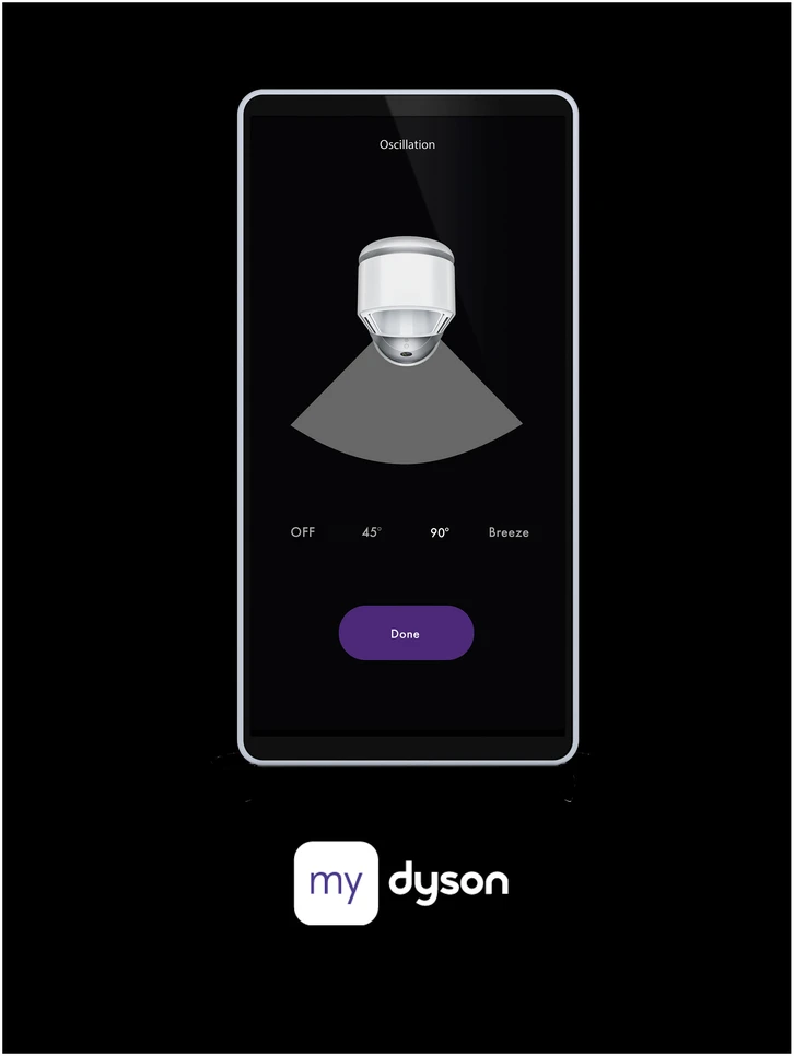 Oro valytuvas Dyson Purifier Cool TP12, Baltos ir aukso spalvos
