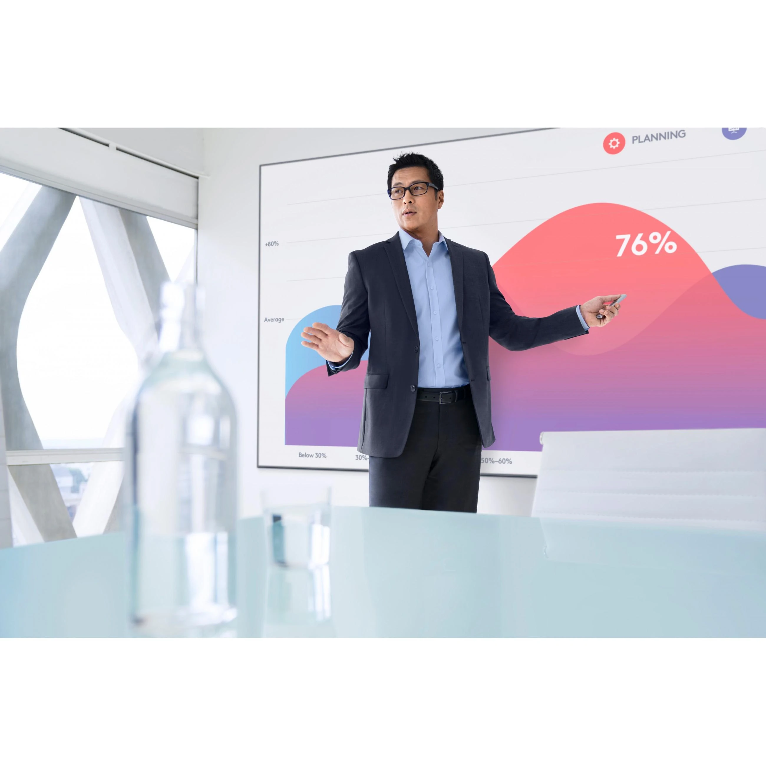 LOGITECH Spotlight Plus Presentation nuotolinio valdymo pultas su 3 mygtukais