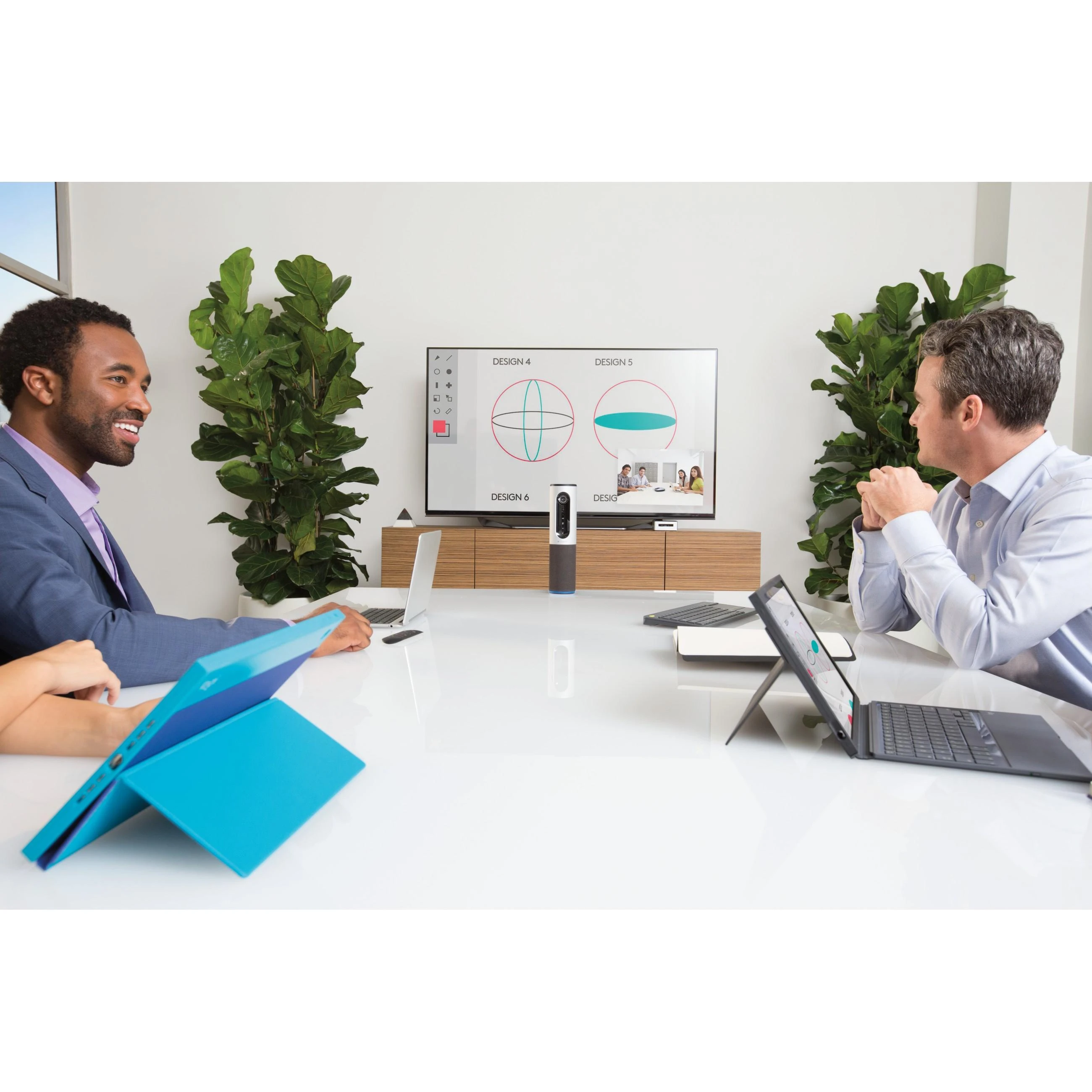 Logitech Connect, Video konferencijų sistema/ Full HD 1080p/nešiojama/USB/Skype for Business/Compatible Cisco