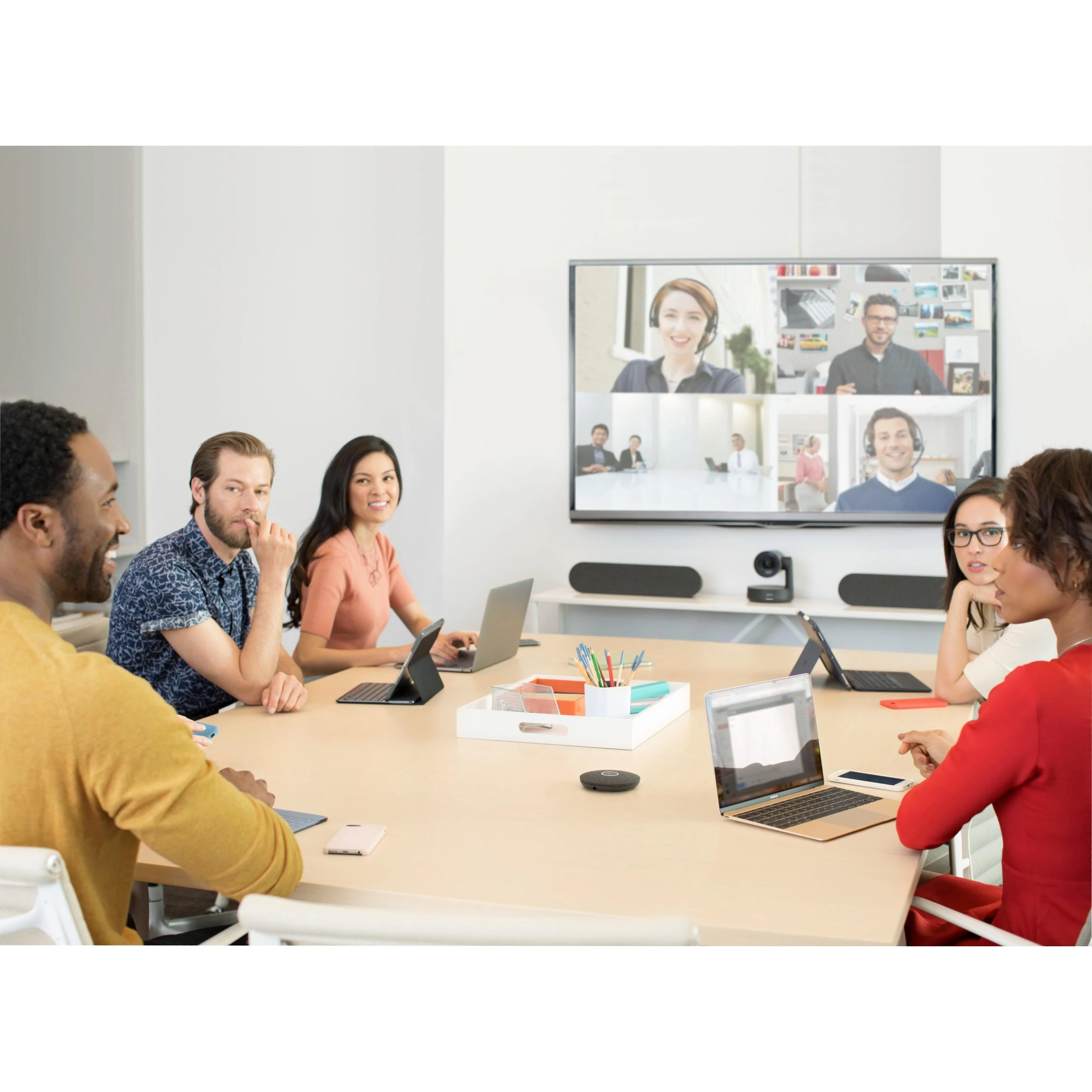 LOGITECH RALLY WEBCAM - BOLIDE - IN-HOUSE/EMS - EMEA - Juodas - BUSINESS - USB - EU